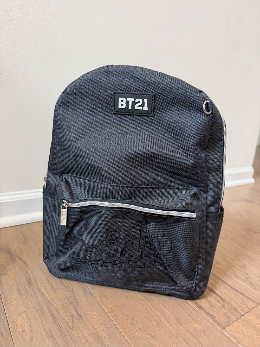 BT21 Black Canvas Backpack